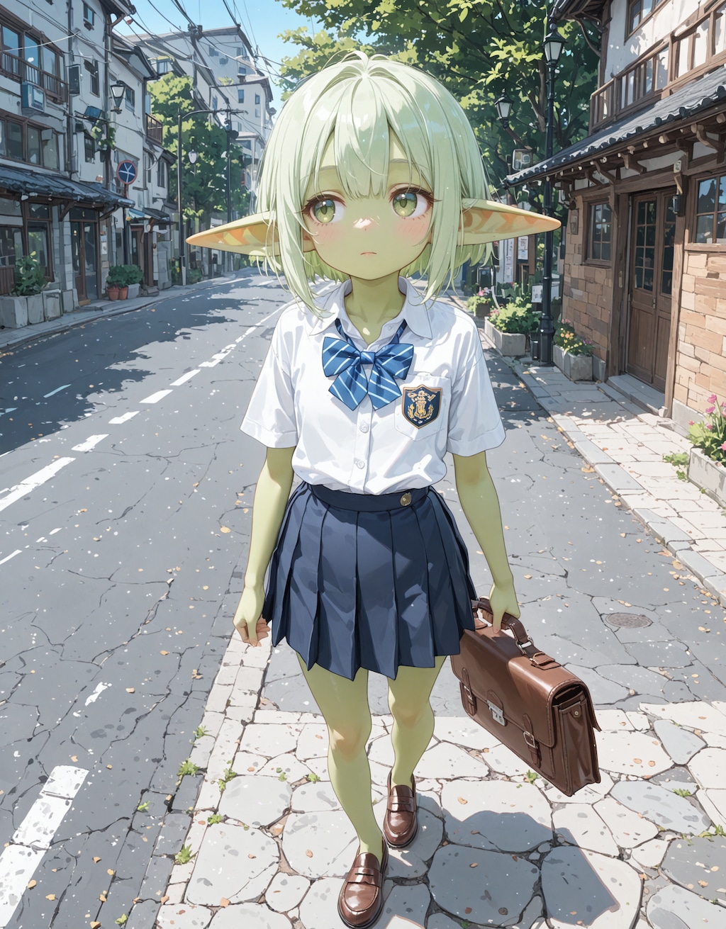 下校中の五部凛ちゃん