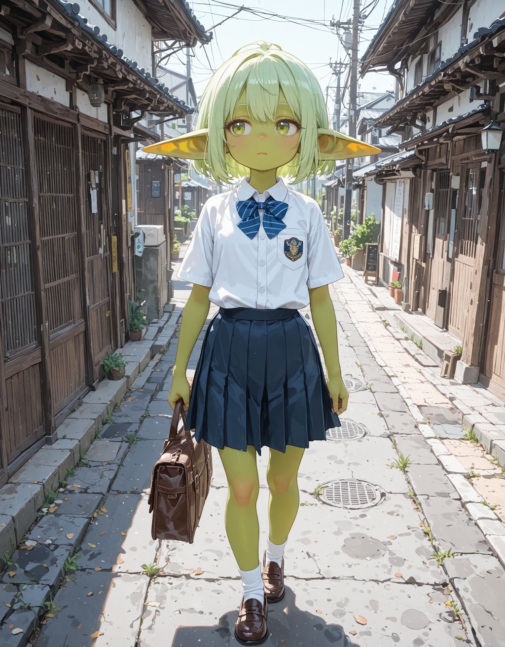 下校中の五部凛ちゃん