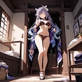 刻晴着替え中 6枚目