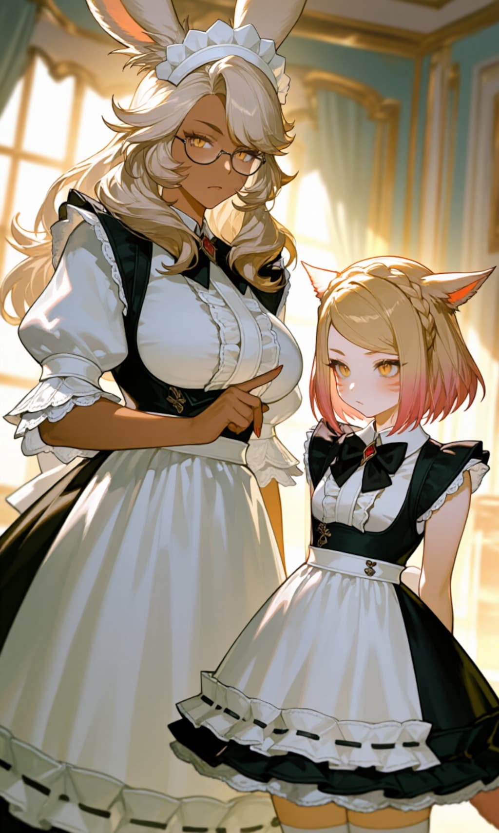 メイドと見習い