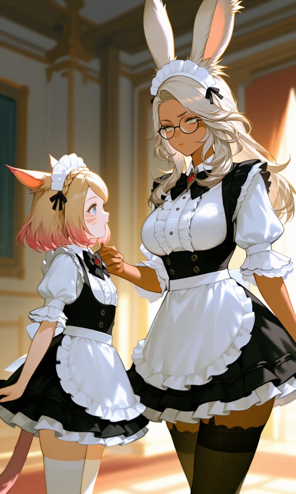 メイドと見習い