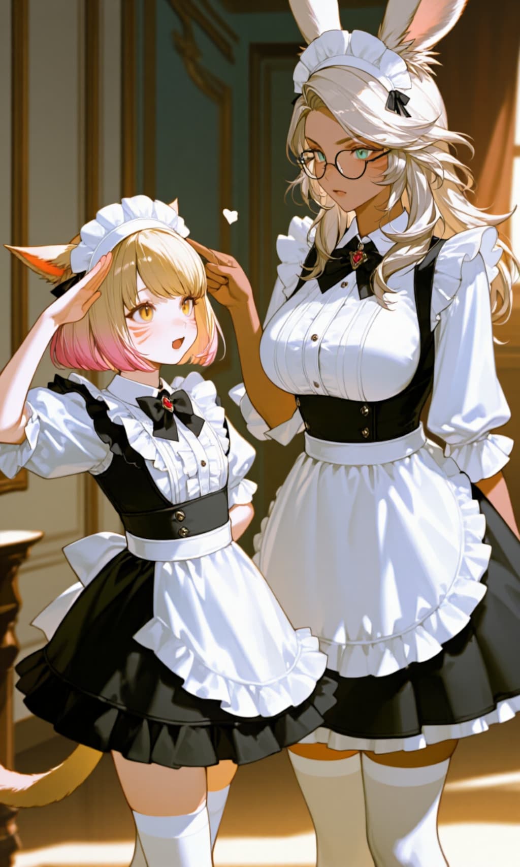 メイドと見習い