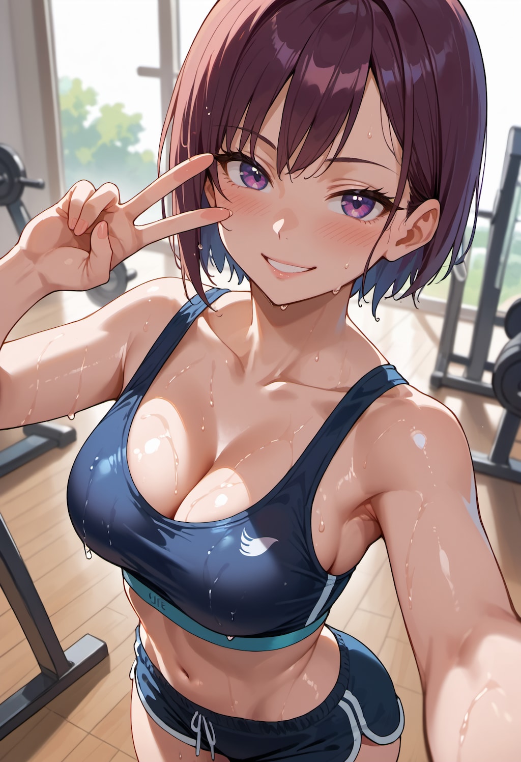 スポーツウェア(セルフィー)