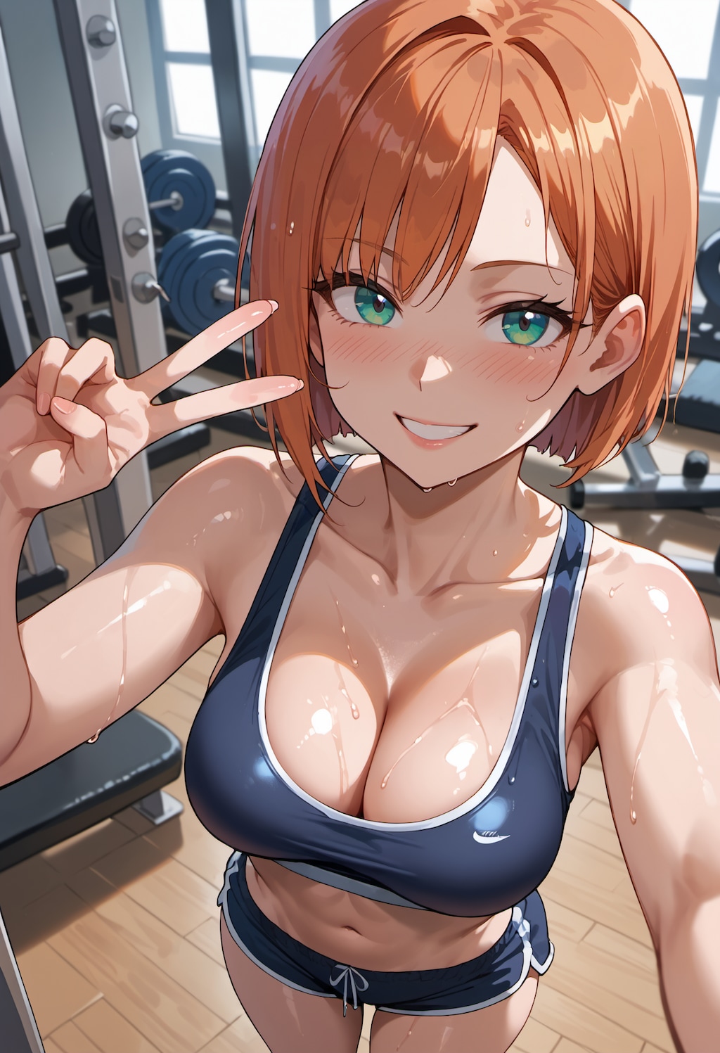 スポーツウェア(セルフィー)