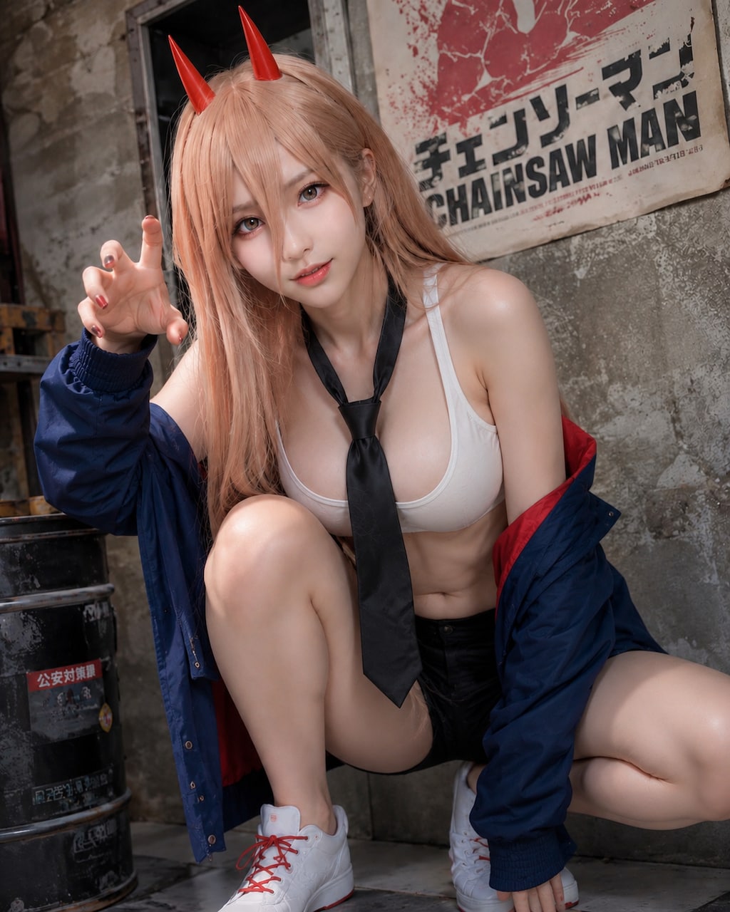 チェンソーマン パワーのコスプレ