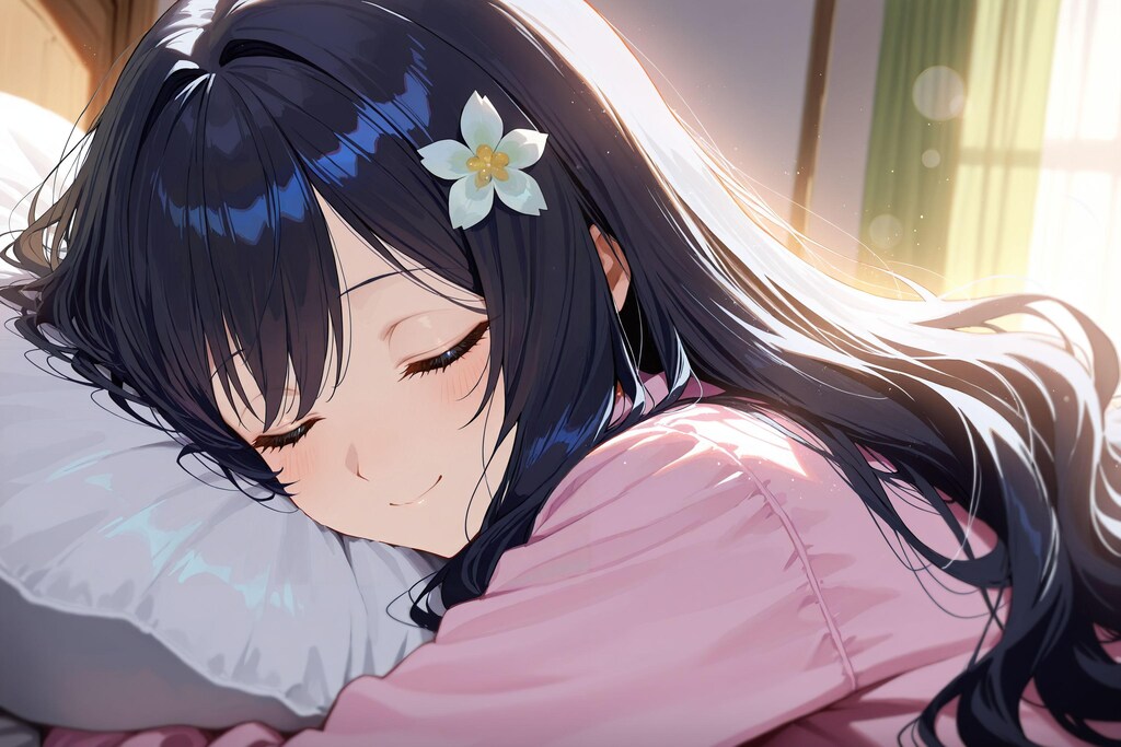 天使さんのお昼寝タイム♪