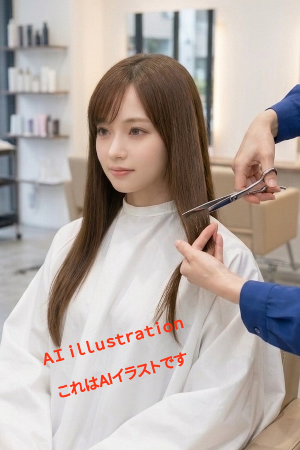 初恋の子たちと同じクラスだった、どこか大人びた雰囲気の美少女。  彼女も転校してしまったけれど──  その長い髪にも、いずれは鋏の洗礼が訪れる。