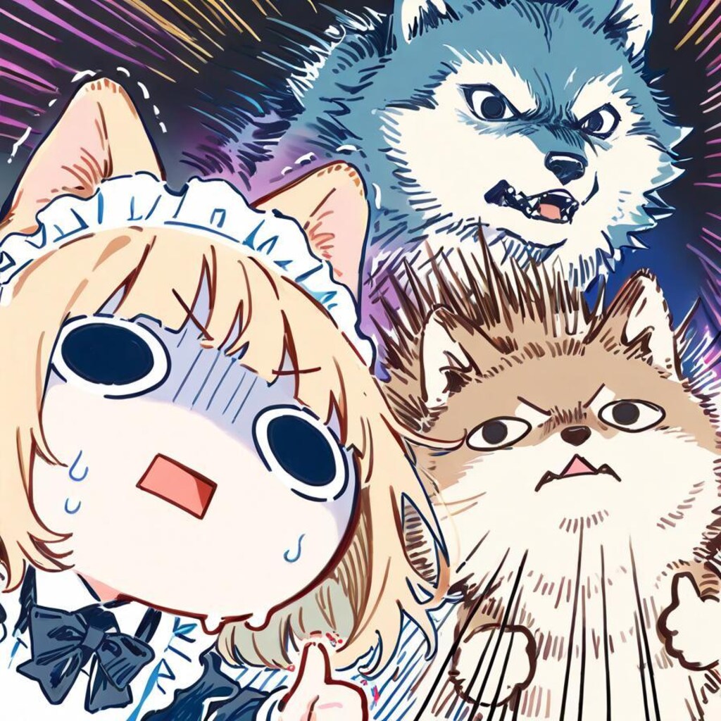 お ピ ッ ツ ァ メ イ ド ウ ル フ 🍕🐺💥💥💥