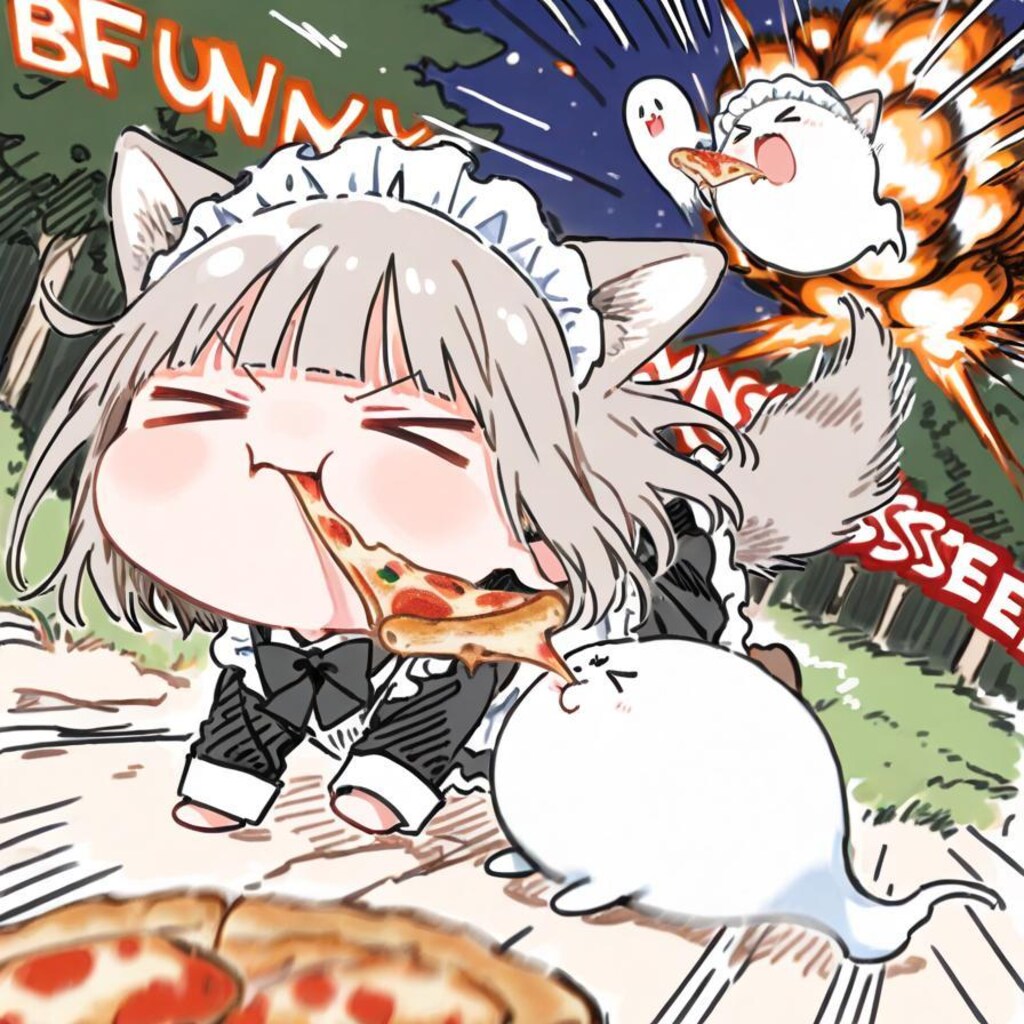 お ピ ッ ツ ァ メ イ ド ウ ル フ 🍕🐺💥💥💥