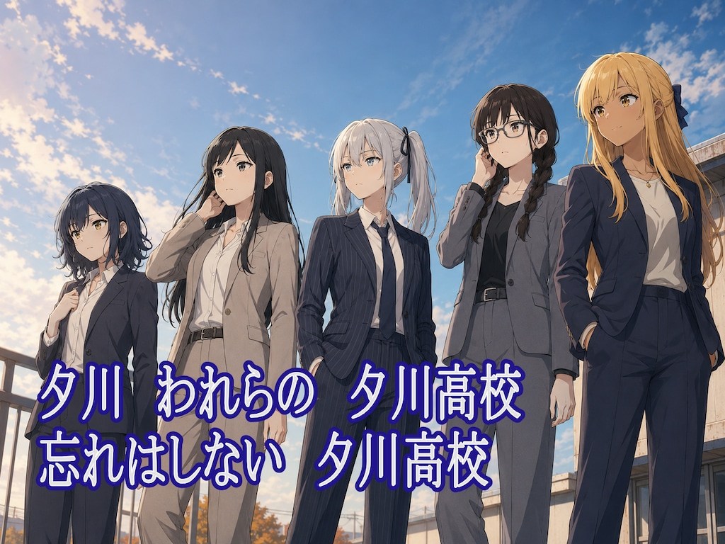校歌斉唱！