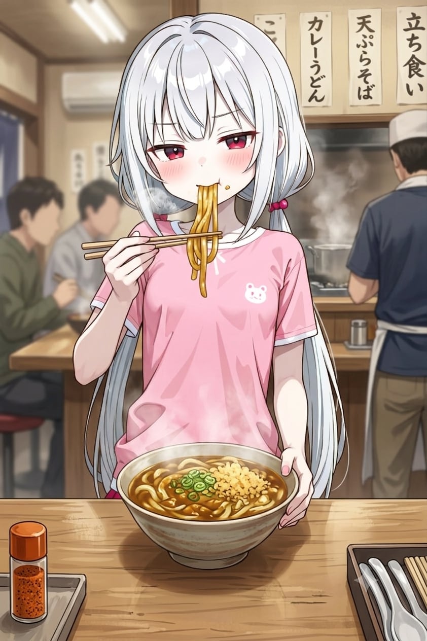 アイちゃんとカレーうどん
