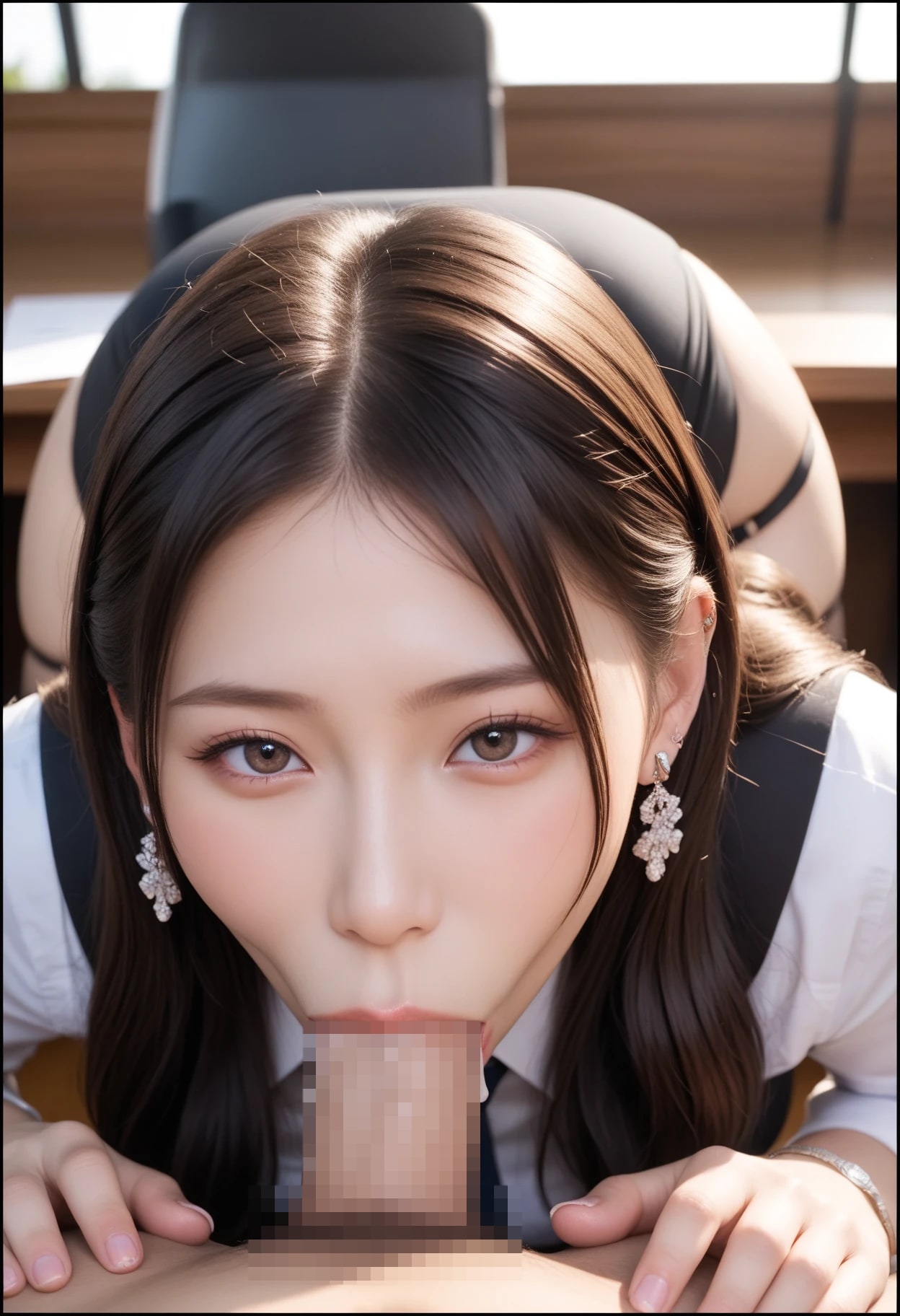 秘書コスプレ　フェラ