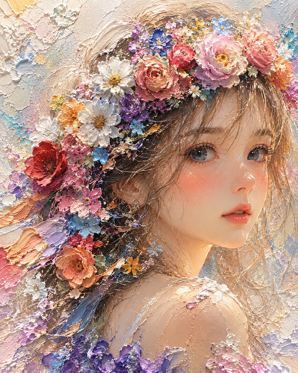 花冠の肖像画