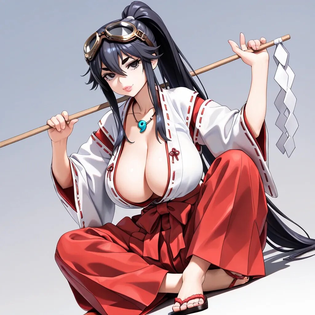 暴れん坊巫女