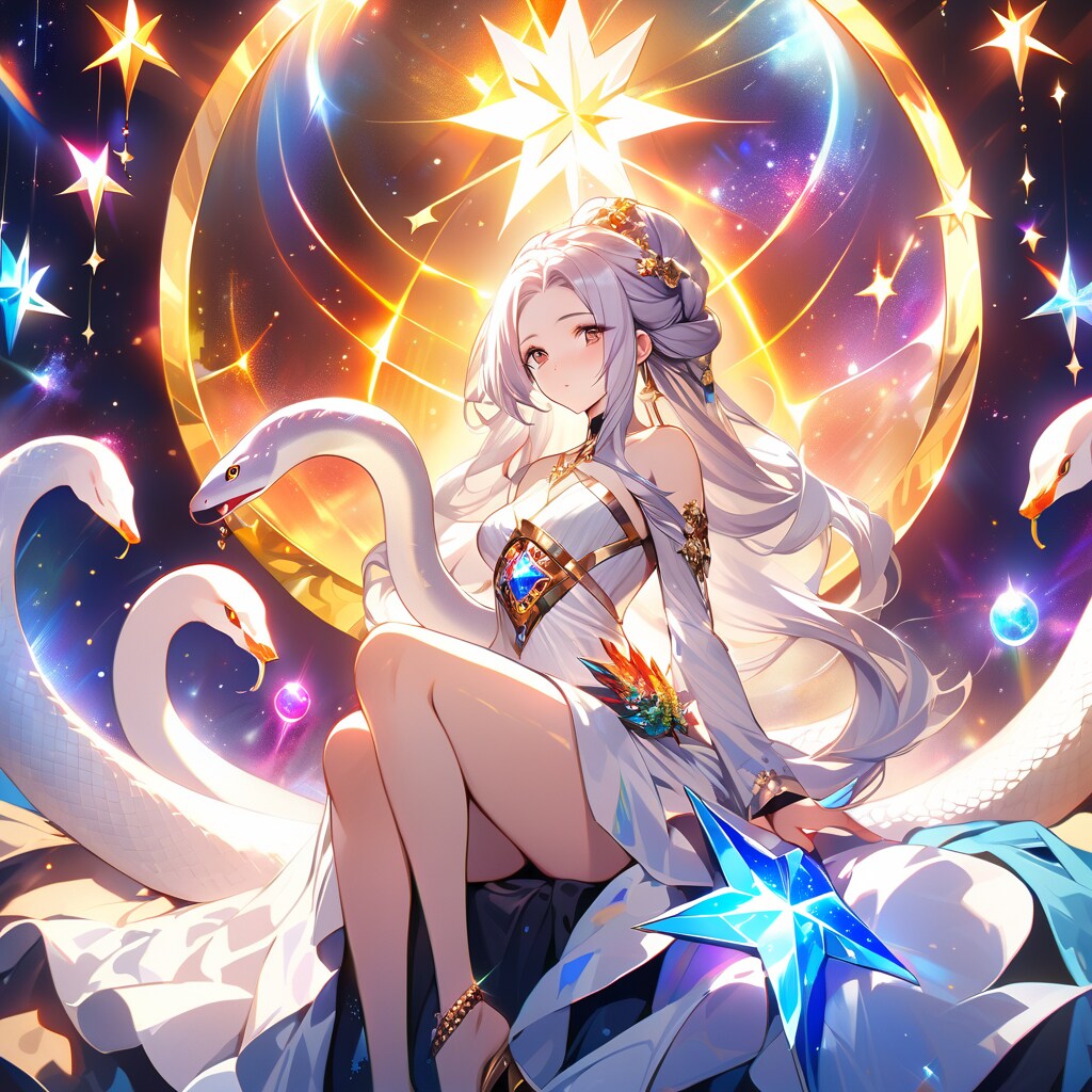 蛇使いの女神【蛇使い座】 | の人気AIイラスト・グラビア