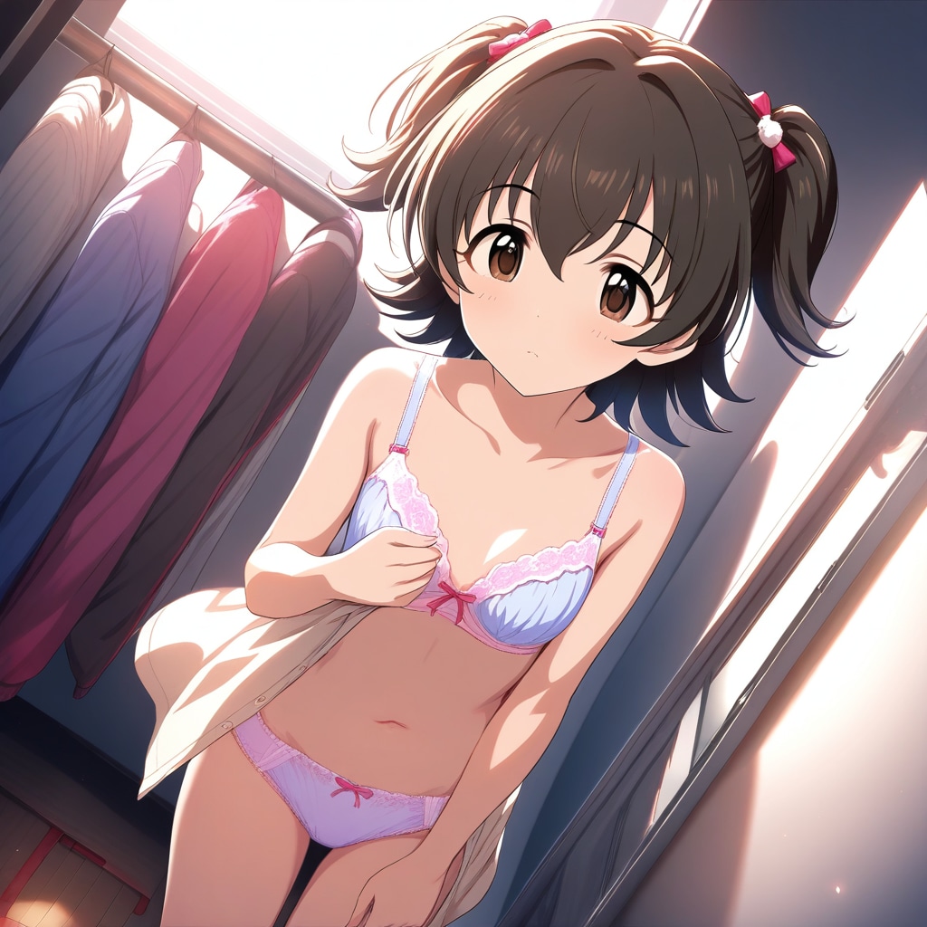 赤城みりあ着替え中