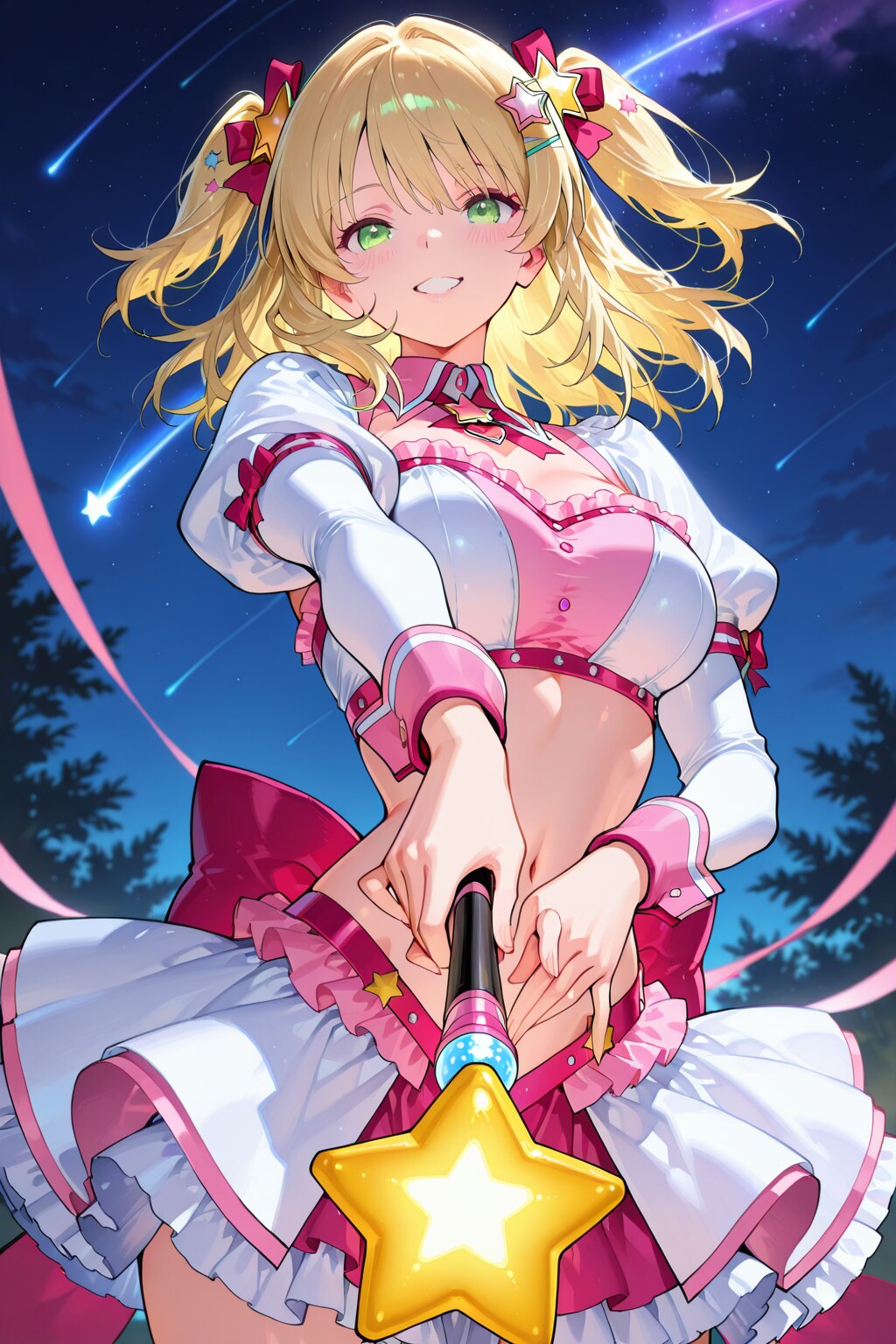 よその娘、近松沙也　魔法少女