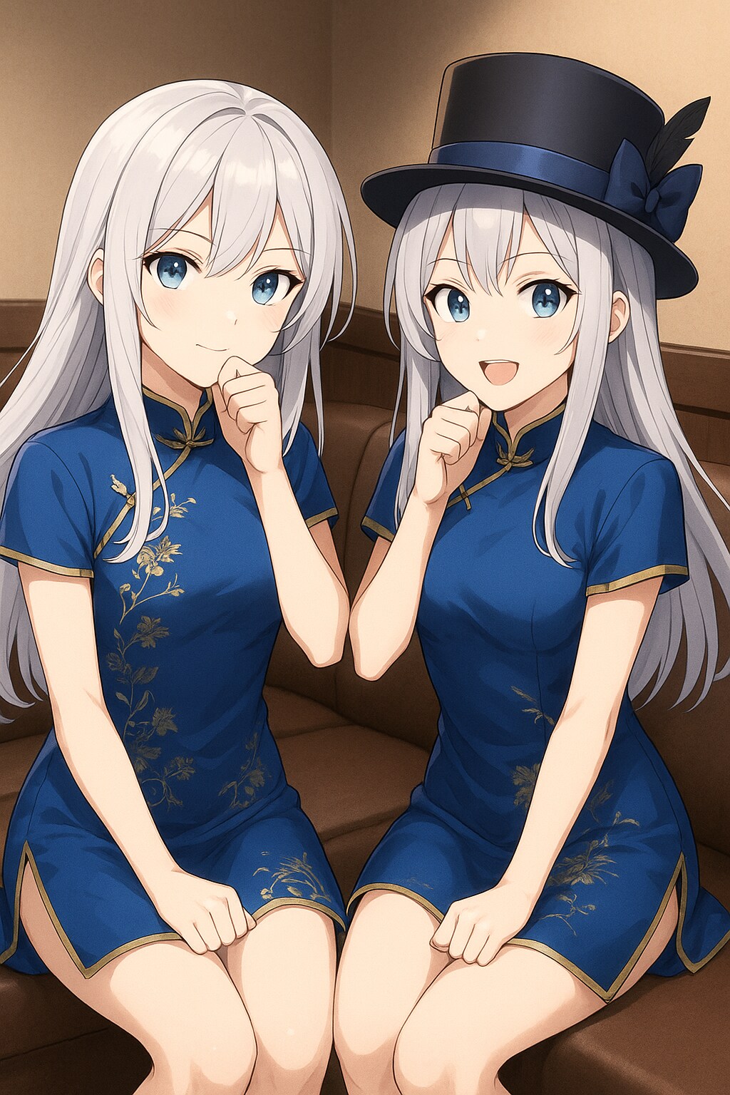 青き旋律、銀の微笑