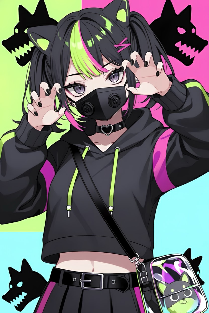 Masked Pop | の人気AIイラスト・グラビア