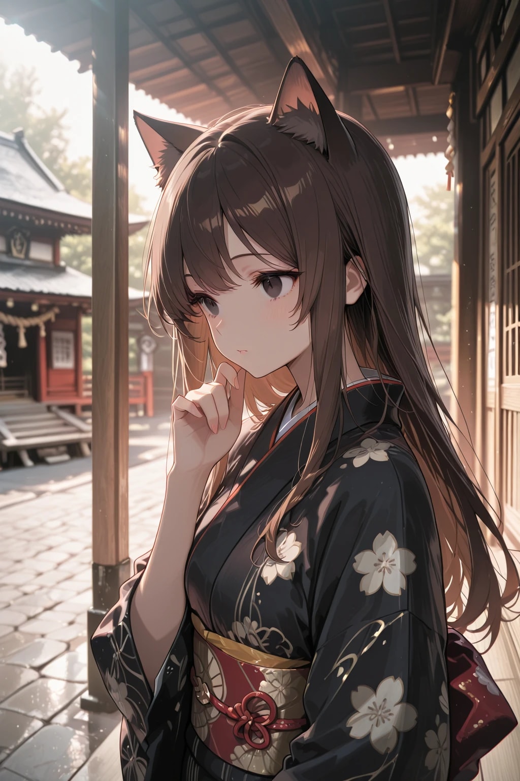 虎鼠神社ケモ耳