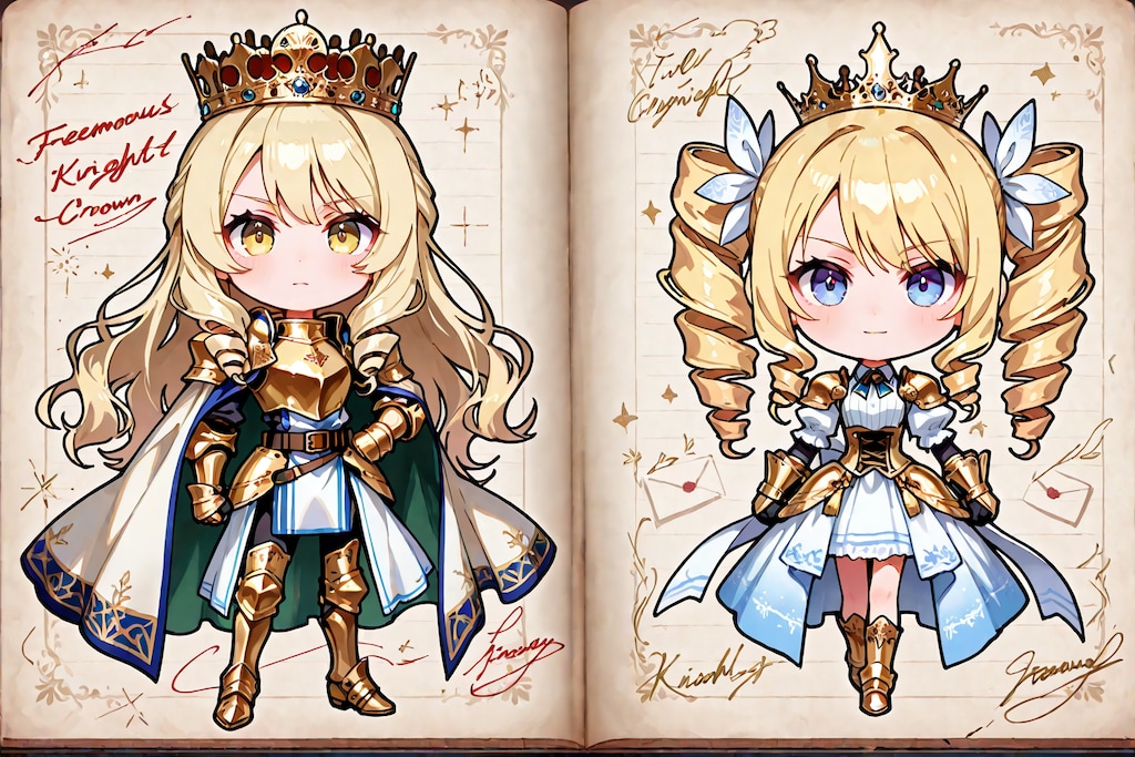 姫騎士図鑑（サイン入り）