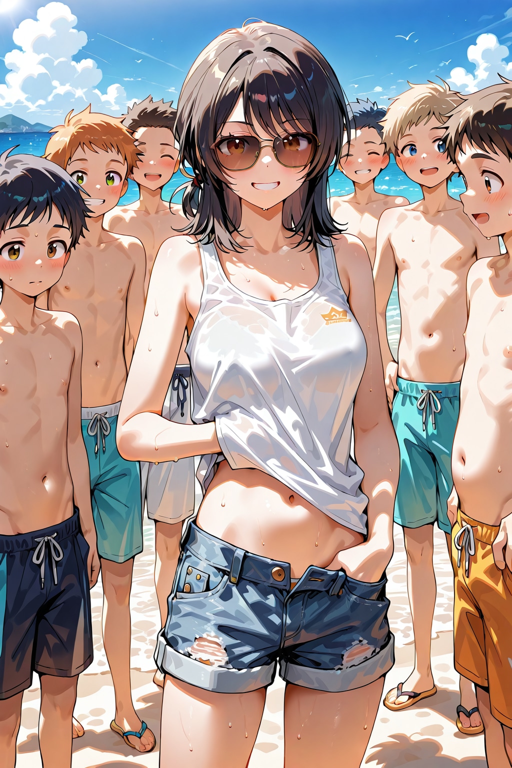 暑いね