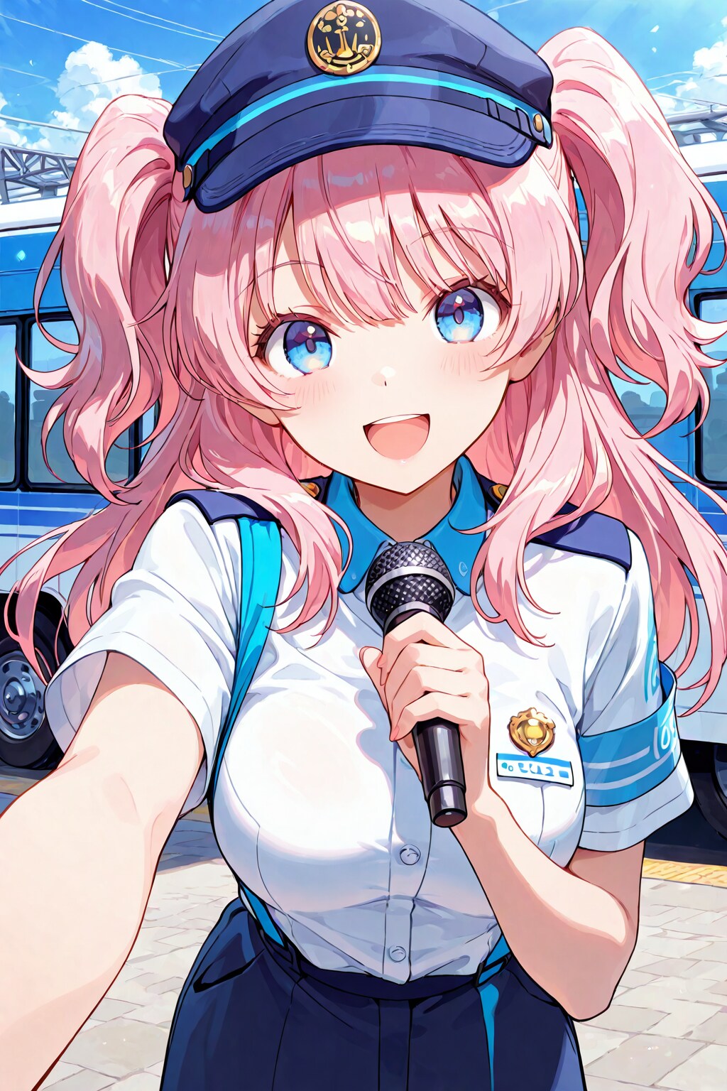 うちのバスガイド | の人気AIイラスト・グラビア