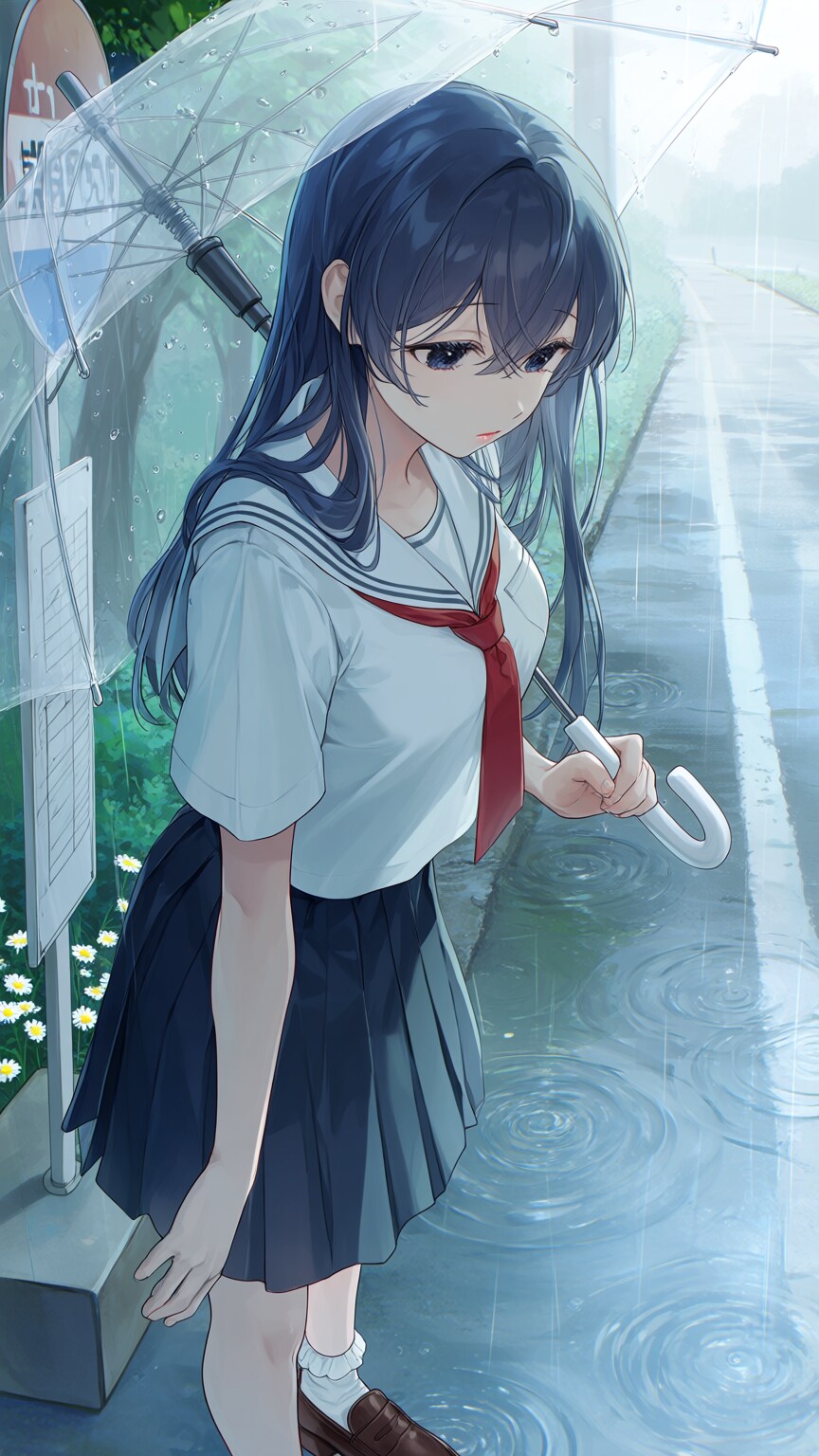 放課後、雨の時間に寄り添う。