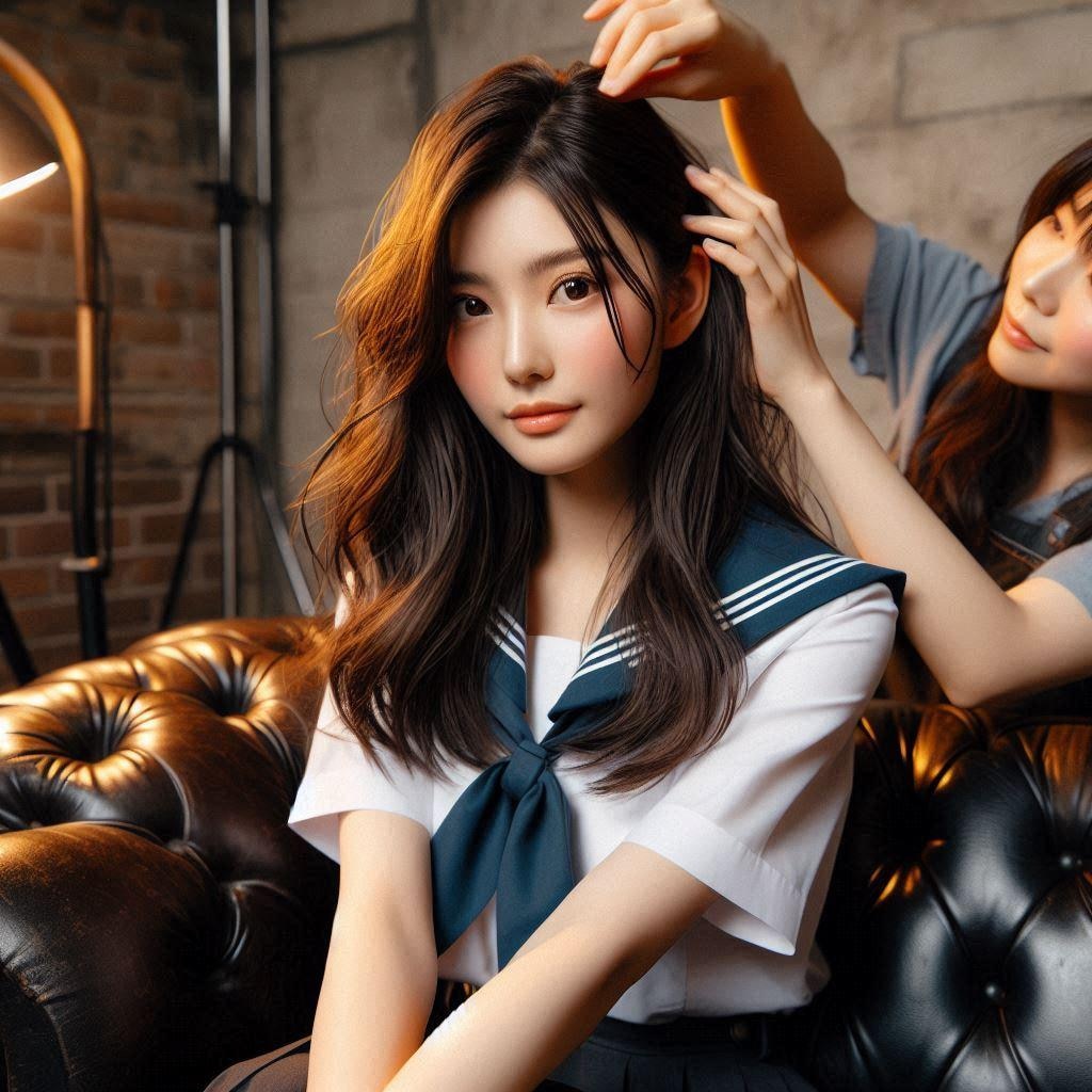 制服美💛14（メイク編）