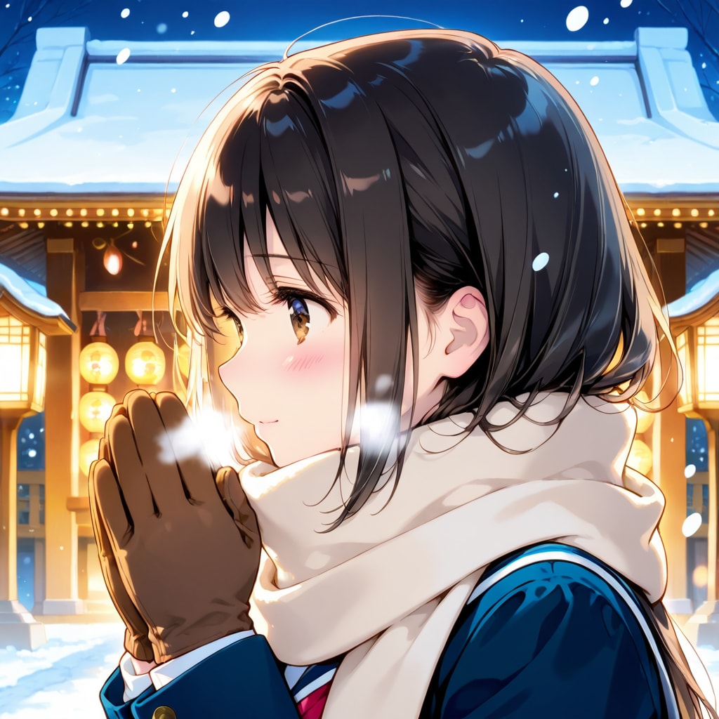 初もうで