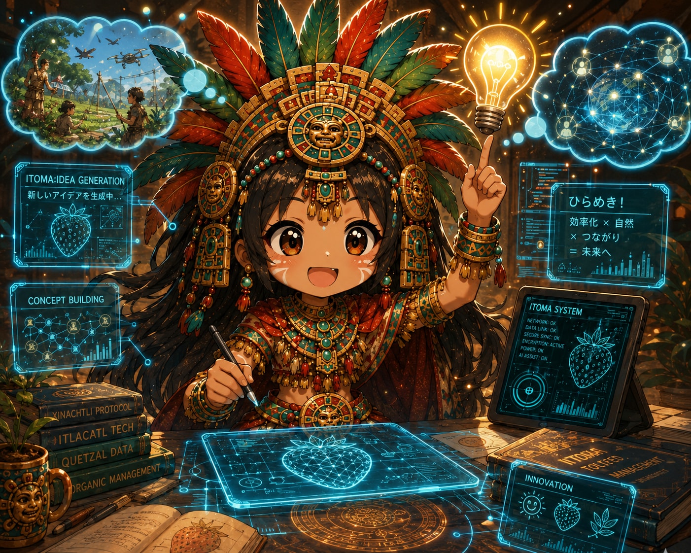 アステカIT巫女のひらめき