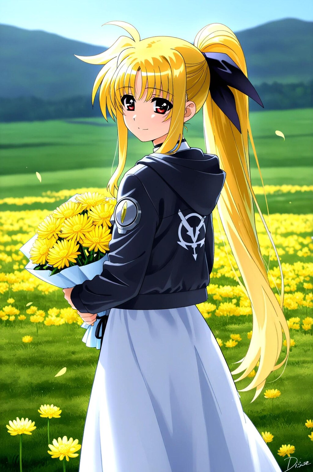 フェイト➡　きれいだね