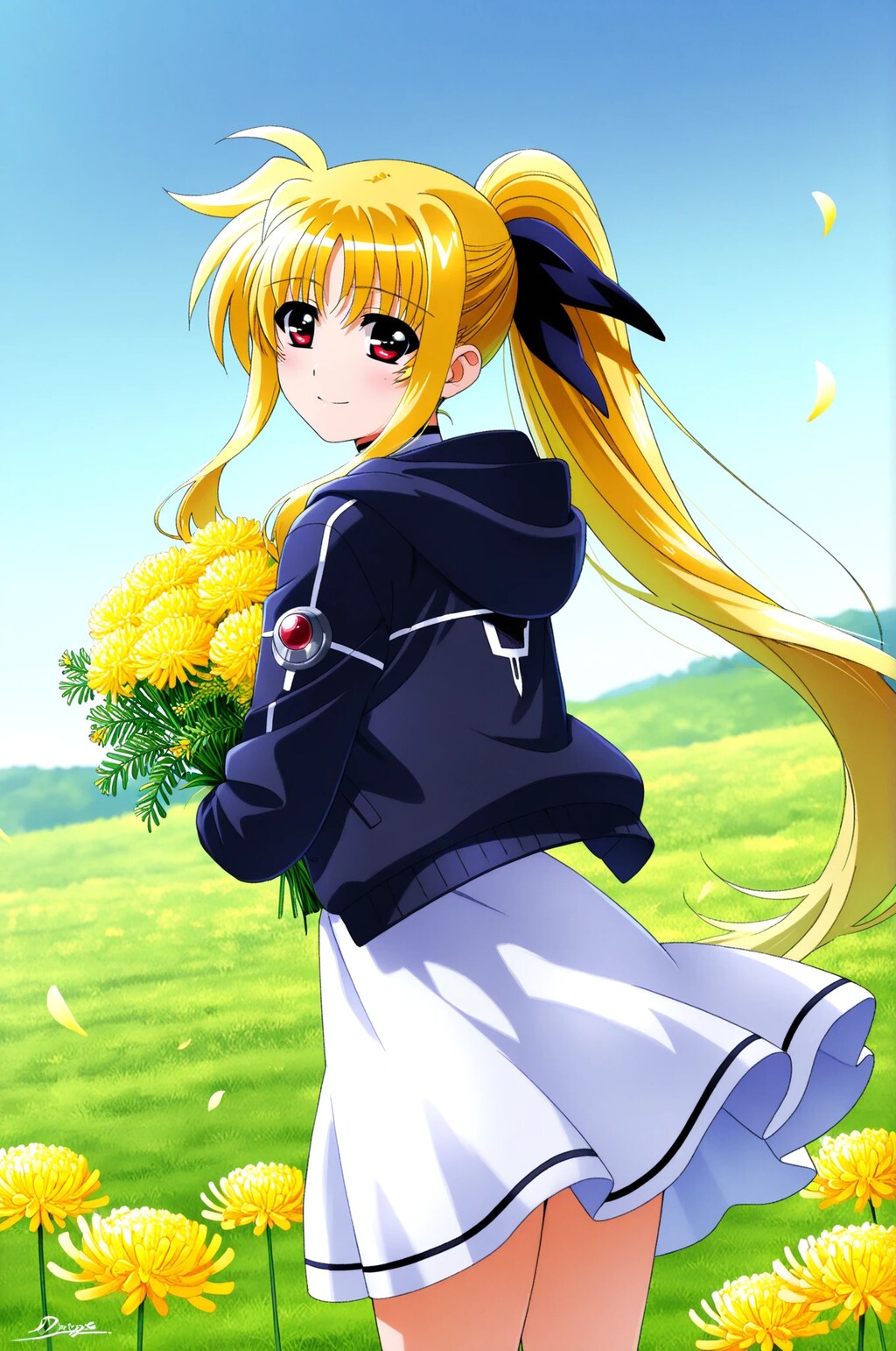 フェイト➡　きれいだね