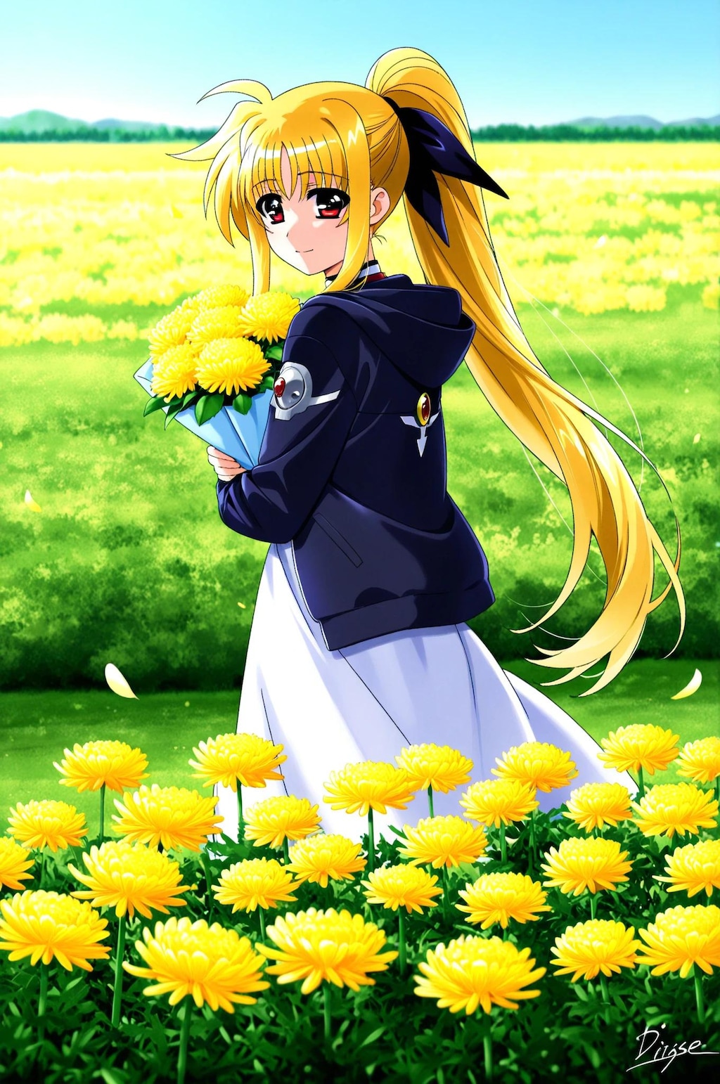 フェイト➡　きれいだね