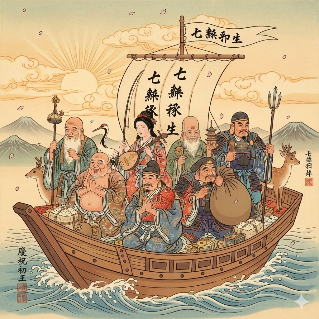 七福神 | の人気AIイラスト・グラビア
