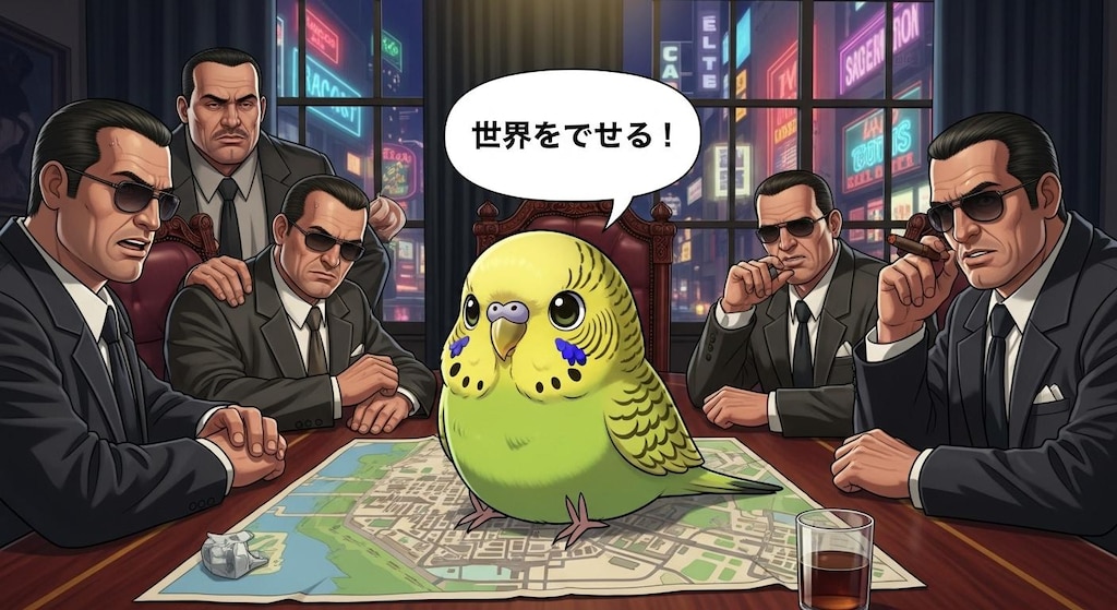 今日は喋るインコさんに喋ってもらった(GTA+なにか25)