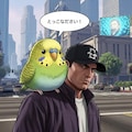 今日は喋るインコさんに喋ってもらった(GTA+なにか25) 4枚目