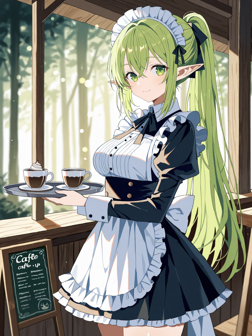 エルフの喫茶店にようこそ