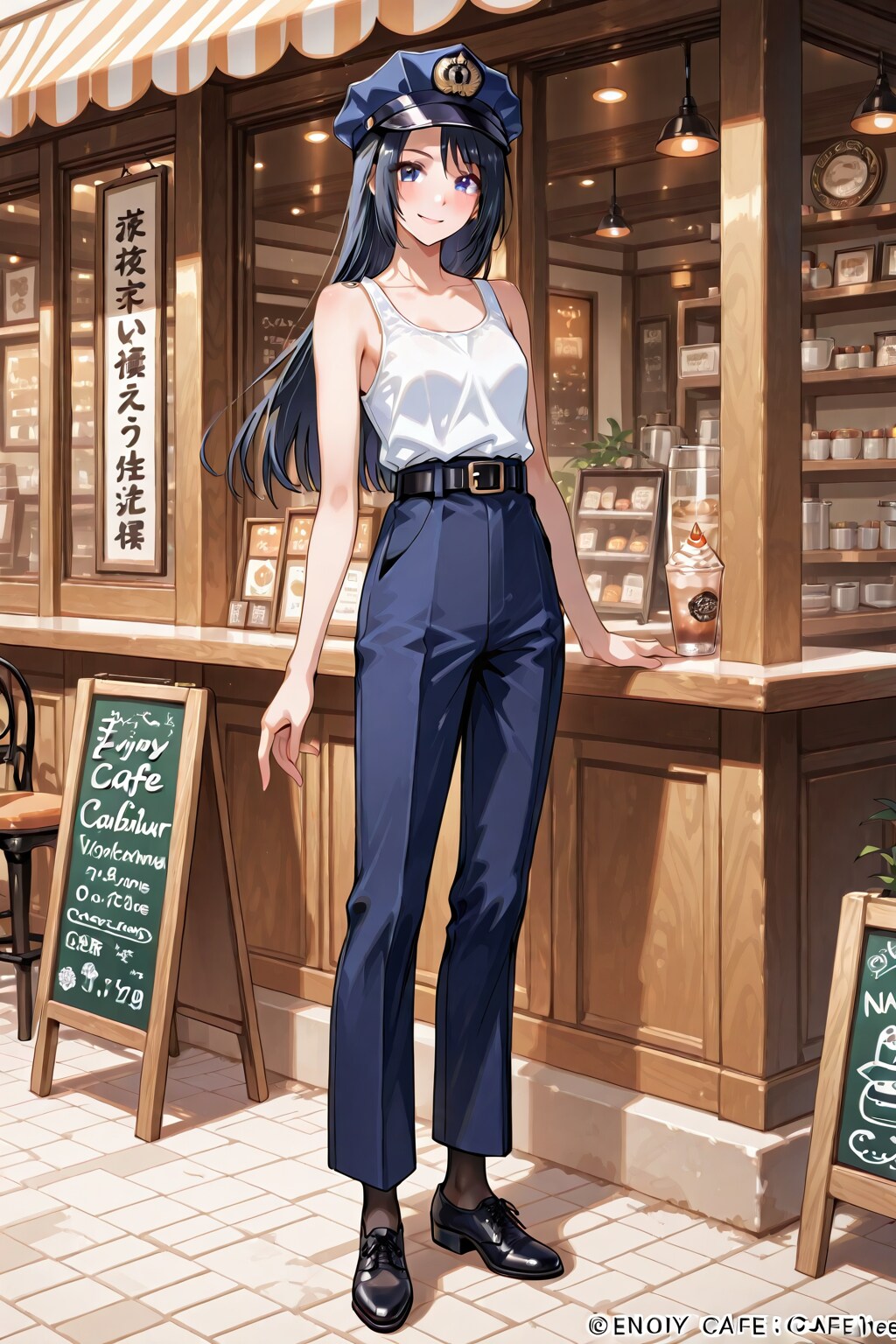 かっこかわいい婦警姫神英梨菜の国民の文学カフェ