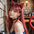 (異世界) 猫娘と酒を酌み交わす 10枚目