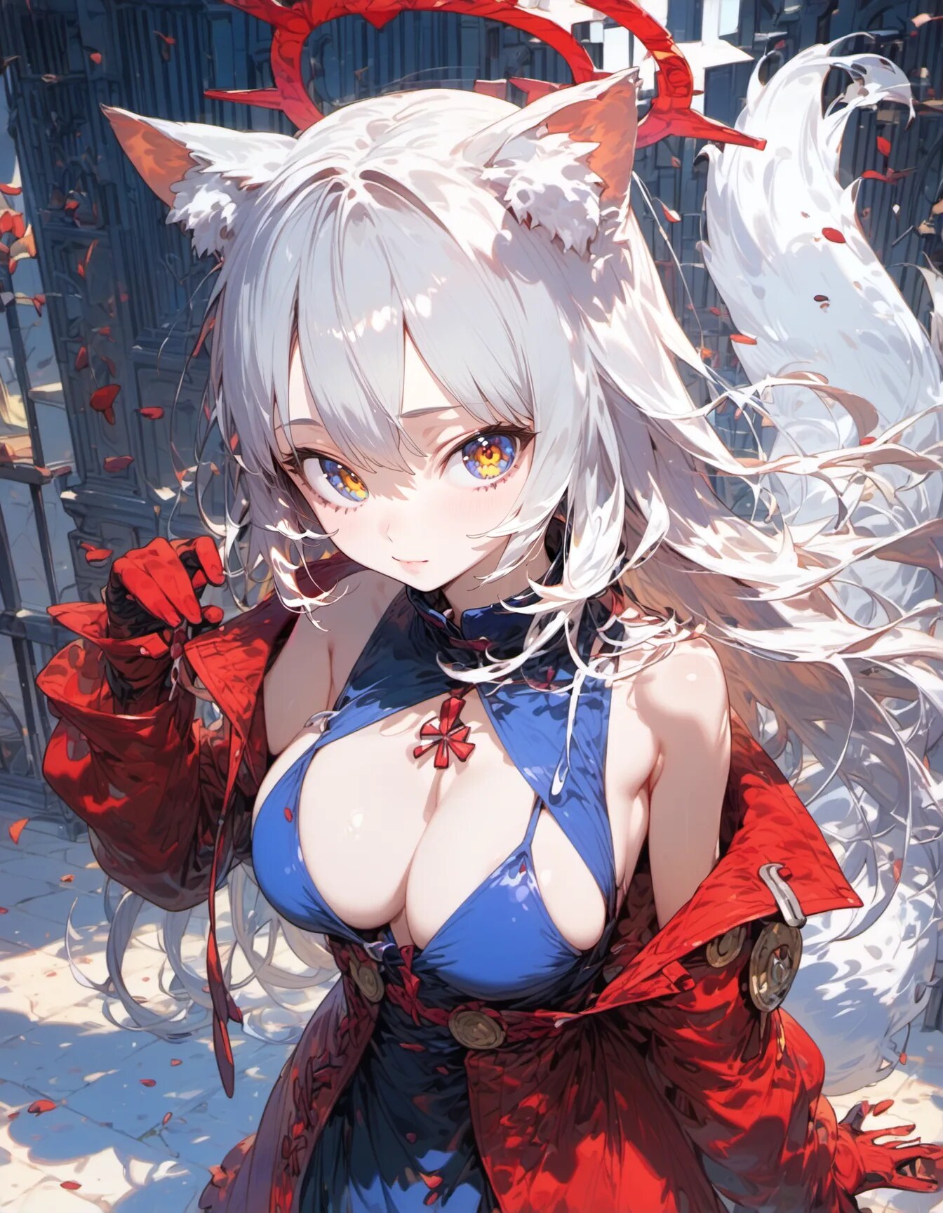 Scarlet Halo of the White Fox
