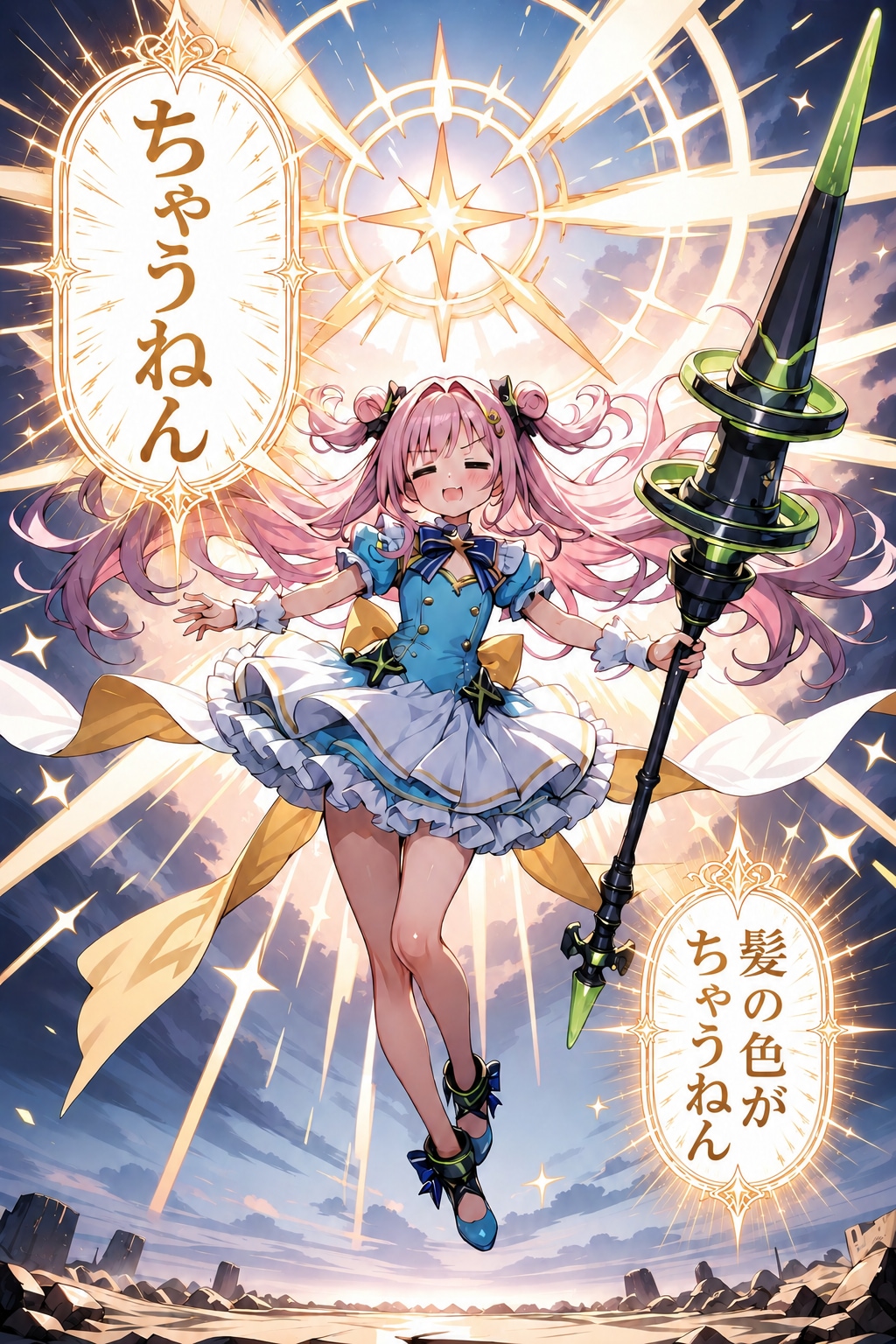 巨大武器、なにかが違うちゃうねんガール