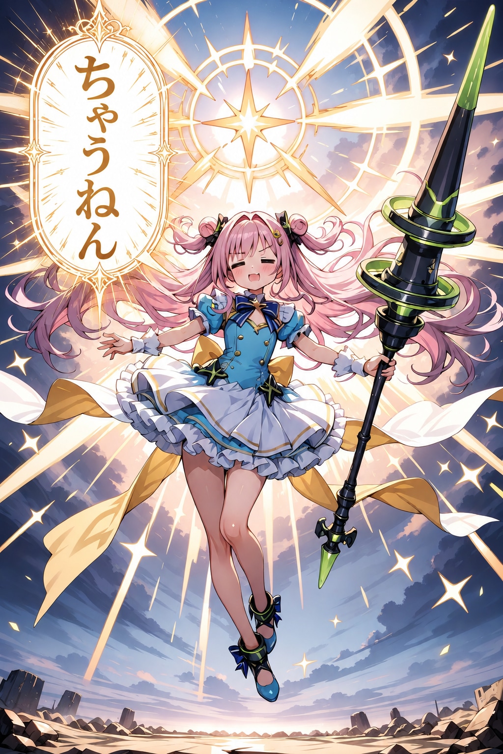 巨大武器、なにかが違うちゃうねんガール