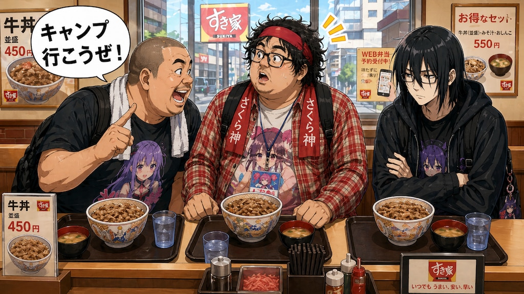 キャンプへGO!