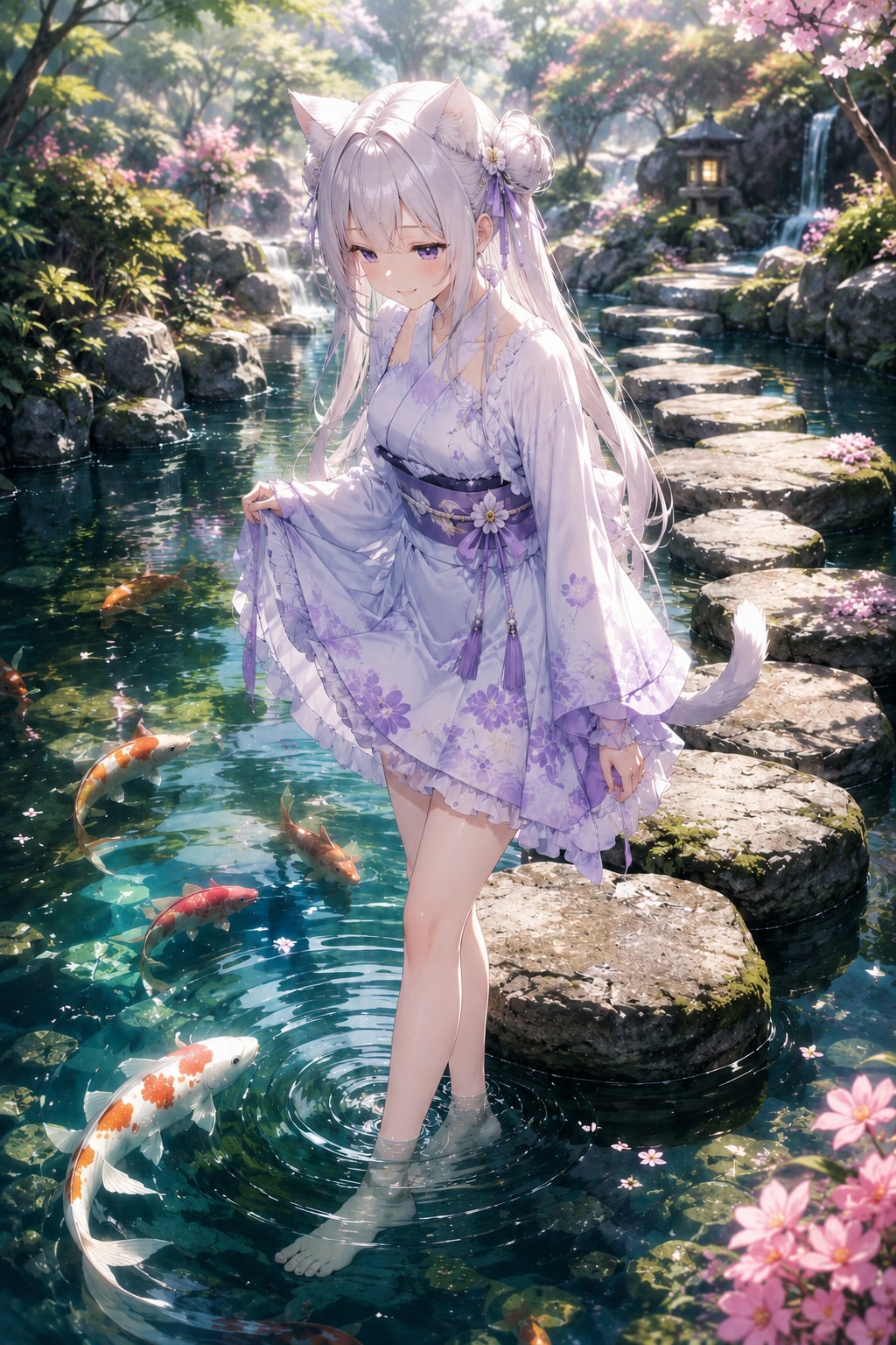 水遊び