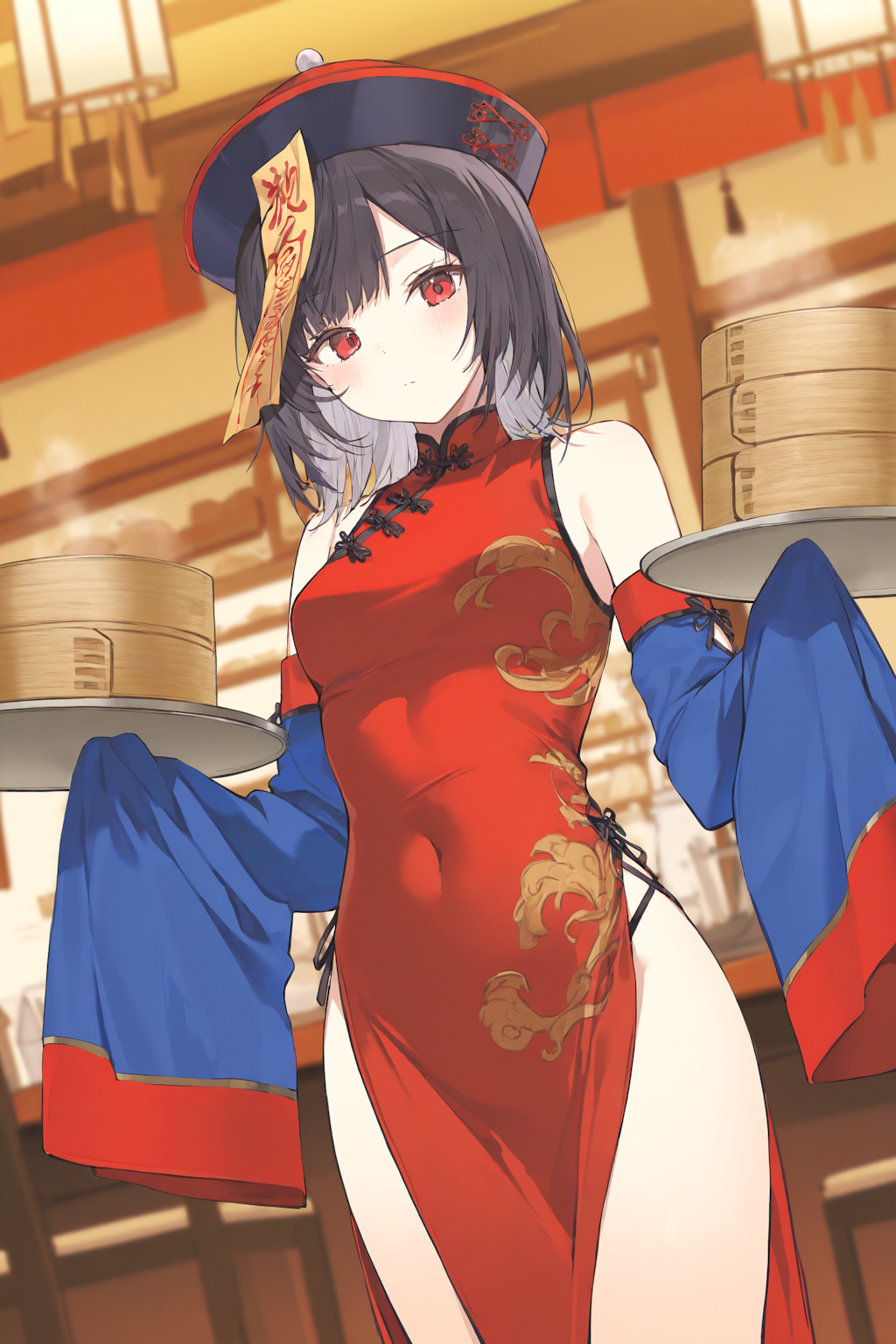 キョンシーな店員さん