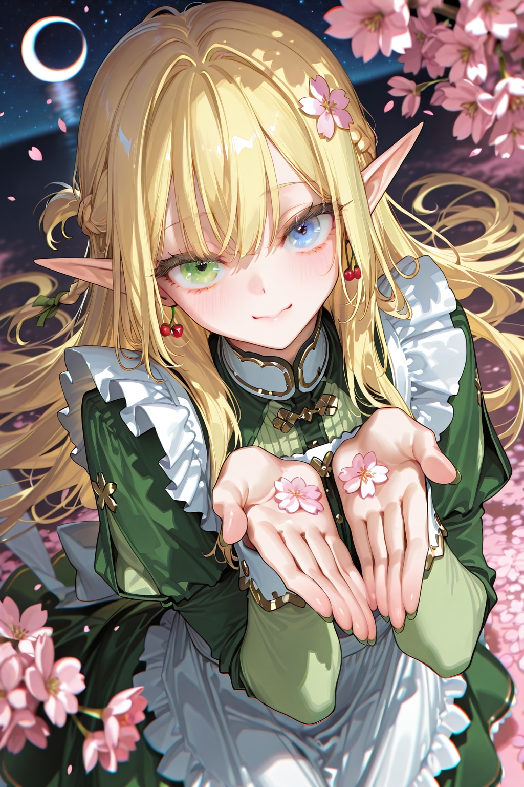 エルフの女の子