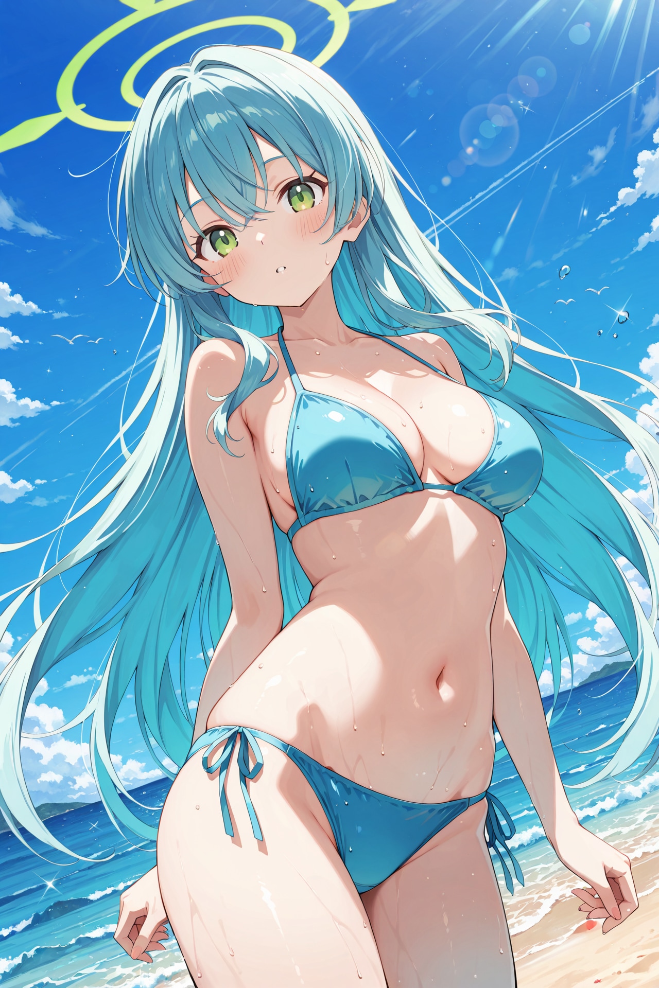 ビキニ姿のオスプレイちゃん