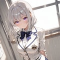 (1305)銀髪ちゃんブレザー 4枚目