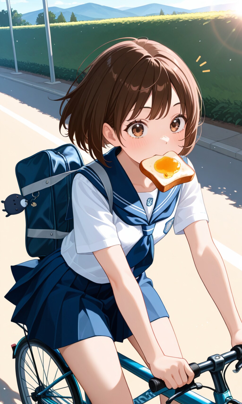 遅刻だ、やべー！